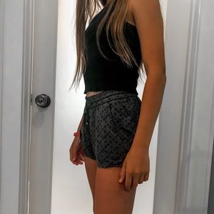 green old navy comfy shorts